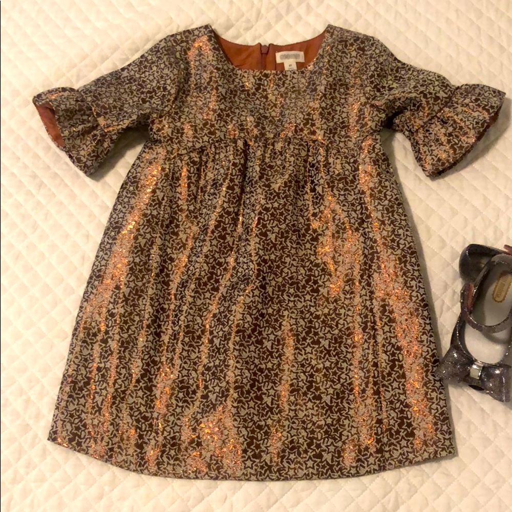 Gymboree metallic dress
